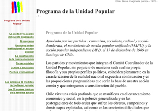 Programa de la Unidad Popular