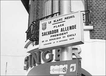 Salvador Allende, Le Blanc Mesnil
