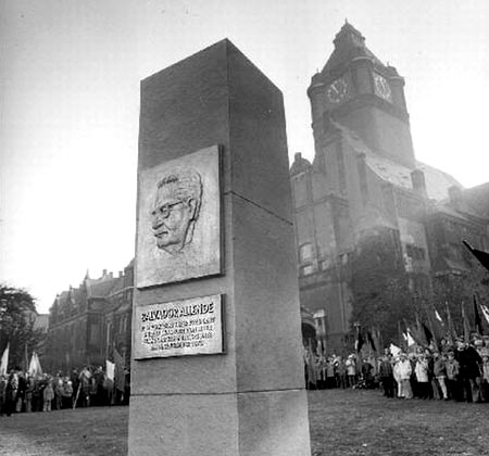 plaza Salvador Allende. Dresde