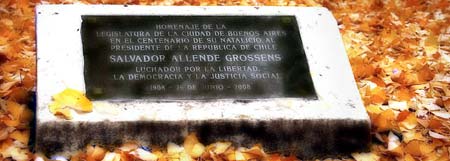 Salvador Allende. Buenos Aires, Argentina