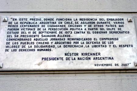Salvador Allende. Santiago, Argentina