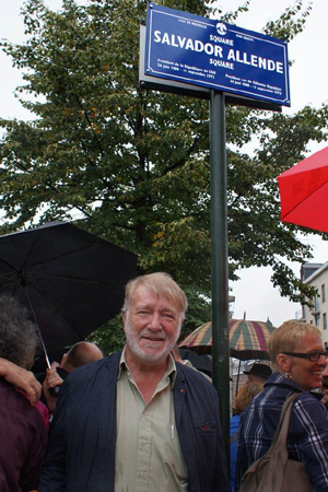 square Salvador Allende. Bruselas, Bélgica