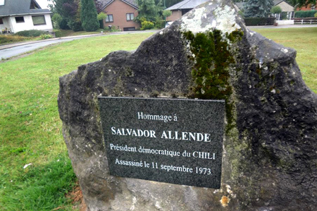 Square Salvador Allende. Seraing, Belgique