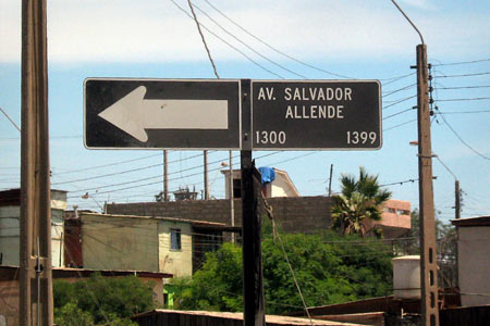 Avenida Salvador Allende. Antofagasta