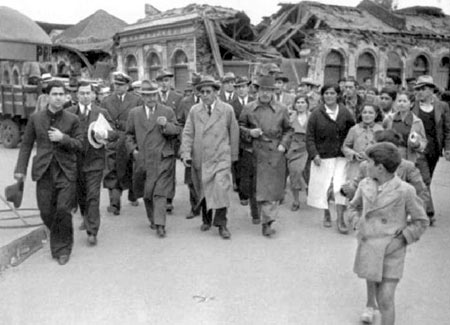 Terremoto en Chillán, Chile, 1939