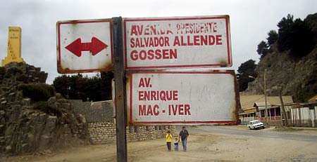 Constitución, avenida Salvador Allende