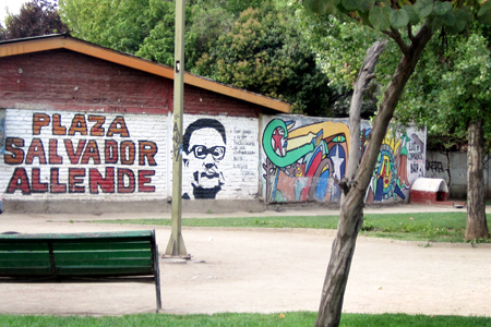 plaza Salvador Allende. La Florida, Santiago de Chile