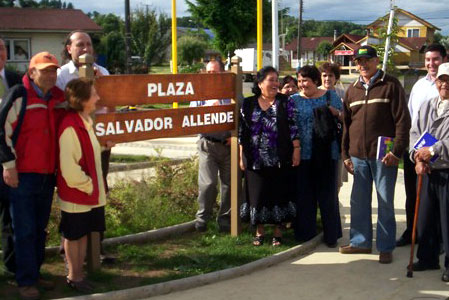 plaza Salvador Allende, Ovejería Osorno