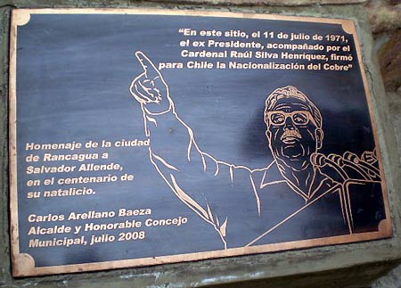 Salvador Allende, Rancagua