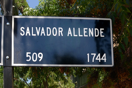 Pasaje Salvador Allende  - Santiago, Chile