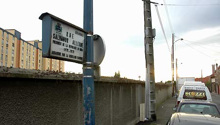 Salvador Allende, Colombes