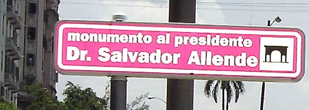 Salvador Allende. La Habana, Cuba