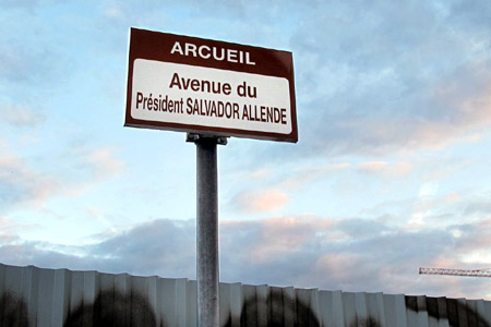 Avenue du président Salvador Allende. Arcueil, France