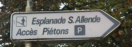 Esplanade S. Allende. Francia