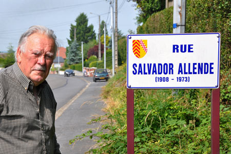 calle Salvador Allende. Aulnoye-Aymeries, Francia 