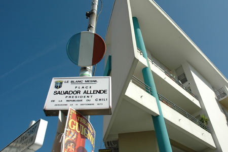 place Salvador Allende. Le Blanc-Mesnil