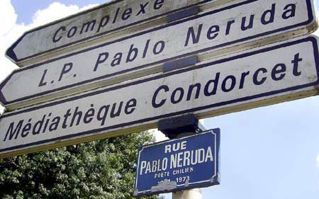 Pablo Neruda,  Bouguenais
