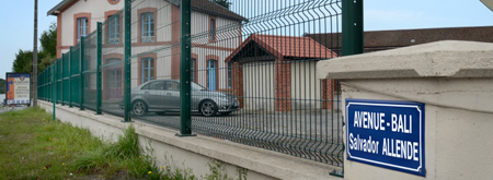 avenida Salvador Allende. Carhaix-Plouguer. Francia