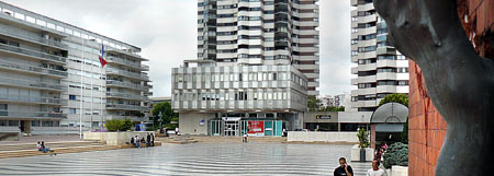 place Salvador Allende. Créteil, France