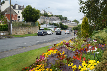 boulevard Salvador Allende. Douarnenez. France