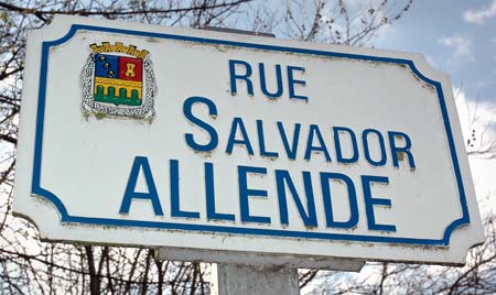 Équeurdreville-Hainneville. Rue Salvador Allende