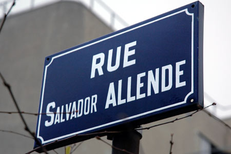 Rue Salvador Allende. Etampes