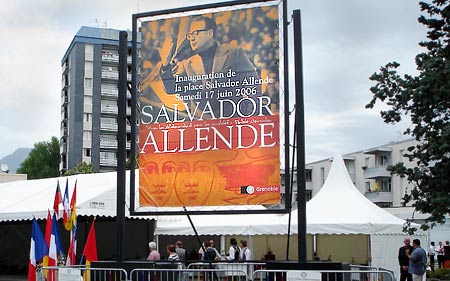 Plaza Salvador Allende. Grenoble, Francia
