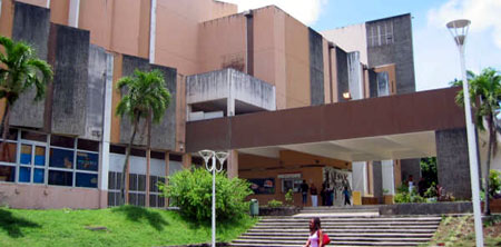 salle Salvador Allende. Pointe-à-Pitre. Guadeloupe, France
