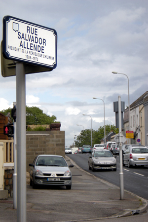 calle Salvador Allende. Le Havre, Francia