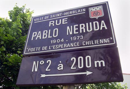 Rue Pablo Neruda, Saint-Herblain