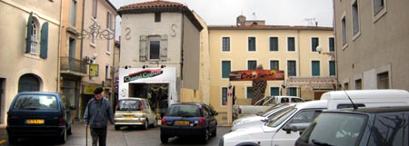 place Salvador Allende. Lézignan-Corbières, France