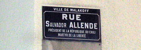 Rue Salvador Allende. Malakoff, France