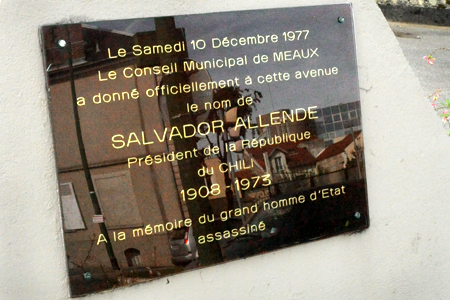 avenue Salvador Allende. Meaux, France