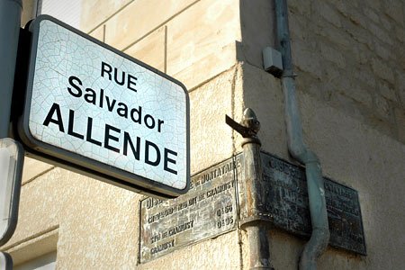 rue Salvador Allende. Montataire, France