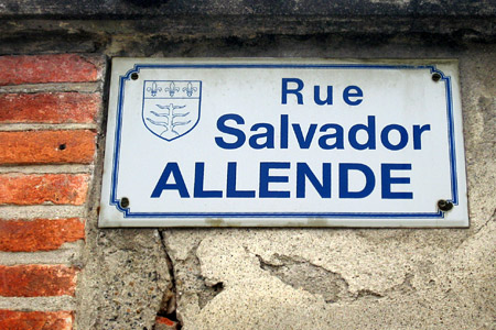 calle Salvador Allende, Montauban - Allende en el mundo
