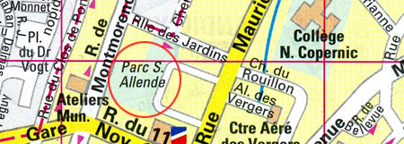 parc Salvador Allende. Montmagny, France