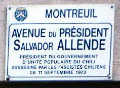 Montreuil, Francia. Salvador Allende