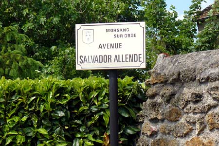 avenue Salvador Allende. Morsang-sur-Orge. France