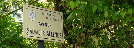 avenida Salvador Allende. Morsang-sur-Orge. Francia