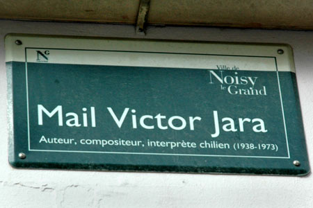 Mail Victor Jara. Noisy-le-Grand