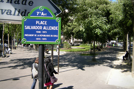 Plaza Salvador Allende. París, Francia