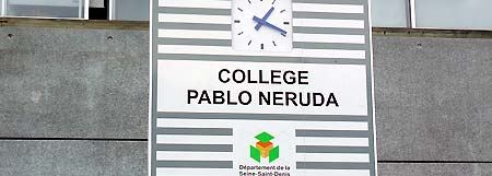 colegio Pablo Neruda. Pierrefitte-sur-Seine, Francia