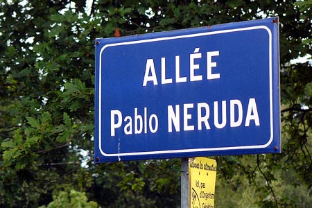 Allée Pablo Neruda. Redon, France