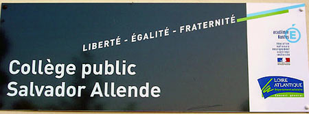 collège public Salvador Allende. Rezé
