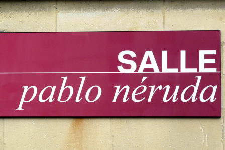 Salle Pablo Neruda. Sarcelles
