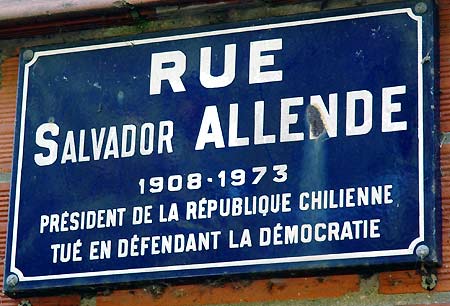 Rue Salvador Allende - Saint-Ouen-l'Aumône