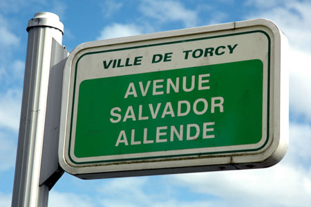 Avenida Salvador Allende. Torcy, Francia