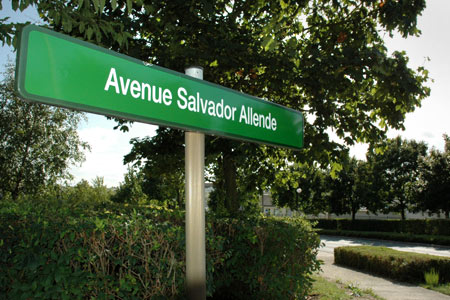 Avenue Salvador Allende. Torcy, France