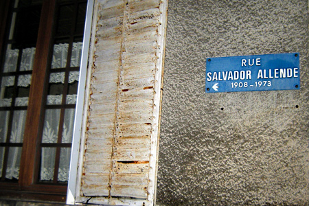 calle Salvador Allende. Tronville-en-Barrois. Francia