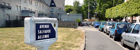 avenue Salvador Allende. Villepinte. France